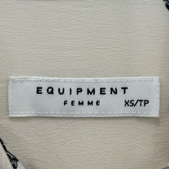 EQUIPMENT Bug print silk shirt - Picture 10 of 10